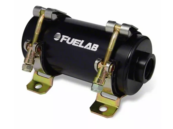 Fuelab High Power EFI In-Line Variable Speed Brushless Fuel Pump; -10AN; 220 GPH; Black